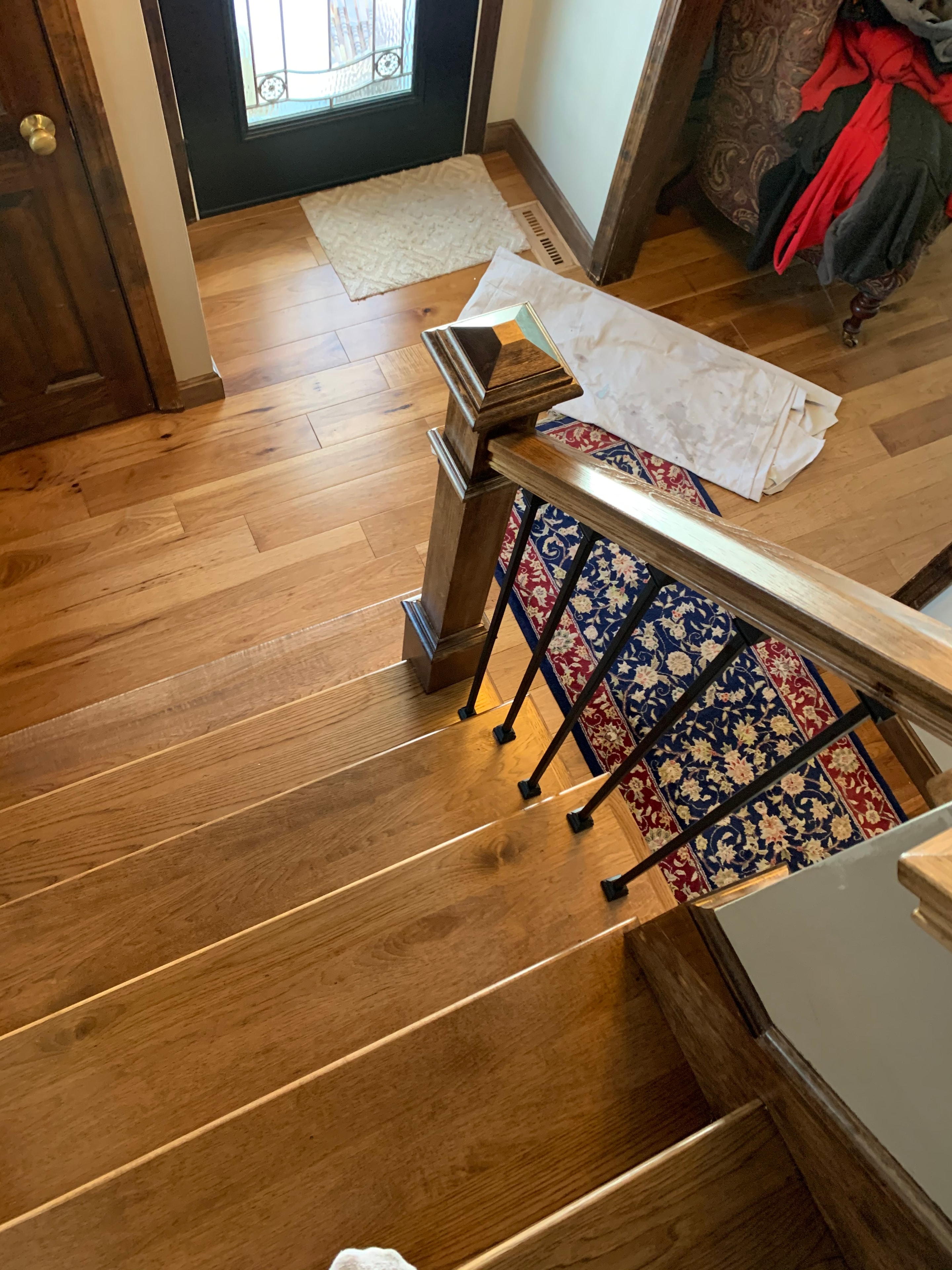 Hardwood Staircase Matching